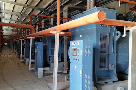 The procurement project of 17 sets of 1800KW high-voltage diesel generator set by Xinjiang Oriental Hope (2013)